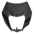 thumbnail image 2 of Carenado De Faro De Motocicleta, Cubierta De Luz Delantera De Motocicleta Negra Para Moto De Cross, 2 of 7