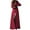 Wine Red, variant on Mifelio Womens Winter Coats Womens Jacket Long Lapel Outwear Trench OverCoat, Coat Slim Winter Women's Coat, Coats for Women Green S