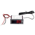 thumbnail image 1 of ZFX‑900 Digital Temperature Controller LED Panel Meter with Sensor for Refrigeated Cabinets 220V, 1 of 5