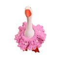 thumbnail image 4 of Cute Pink Mini Desktop Goose, Miniature Desk Ornament, Desk Decor Figurine, Small Size Animal Statue - Used For Office Home Desktop Styling, Soft Pink Color Design, Cute Miniature, 4 of 4