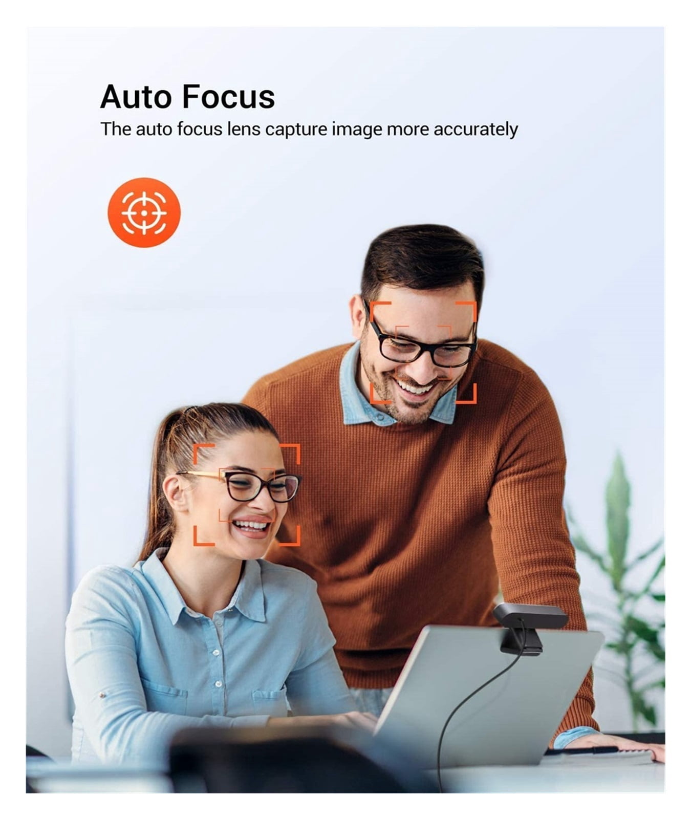 4K 8.0MP Webcam 3840x2160 30fts With Autofocus Lens/ Dual Mics/ Privacy Cover/ Tripod For For Laptop PC for Conferencing, Live Streaming, Recording ,HD Video