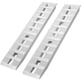 thumbnail image 1 of 2-Pack 60 In Aluminum Loading Ramps 6000LBS Heavy Duty ATV UTV Motorcycle Ramp with Hook for Truck Tractor Lawn Mower Use, 1 of 5
