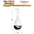 thumbnail image 4 of Decantadores Tradicionales VoidServe 1Pza 1.15Lts Vidrio Transparente., 4 of 4