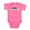 Raspberry, variant on CafePress - Los Angeles Skyline - Cute Infant Bodysuit Baby Romper - Size Newborn - 24 Months