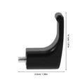 thumbnail image 2 of OULII 1 Set Of Motorcycle Hook Black Aluminium Alloy Hanging For Electric Bike, 2 of 8