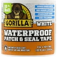 thumbnail image 2 of Gorilla 105492 White 2-Pack Waterproof Patch & Seal Tape, 2 Pack, 2 of 7