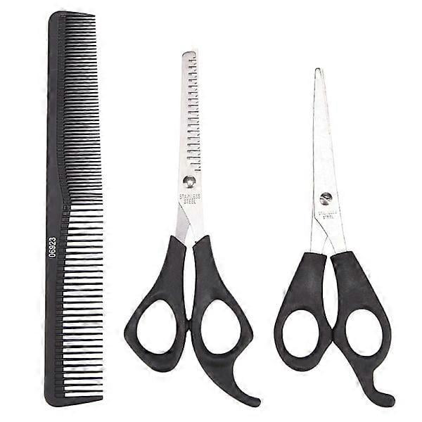 Hair Scissors Set Barber Scissors Set Cutting Scissors for Pets, for Barbers or Home Use - Stainless Steel