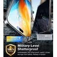 thumbnail image 3 of Protector de pantalla UltraGlass Unbreak Top 9H+ Glass para iPhone 16, 3 of 6