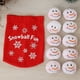 thumbnail image 4 of Decoraciones de Navidad Al Aire Libre Navidad Muñeco de Nieve Bola de Nieve 10 Paquetes Pelea de Bola de Nieve de Niños Bola de Nieve Decoración de Ventanas Del Centro Comercial Decoraciones de Navida, 4 of 9
