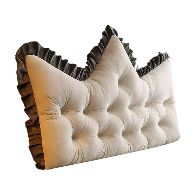 Cushions Velvet Backrest Cushions Headboard Window Seat And Sofa Embroidered Tufted Design Filling for Room Use