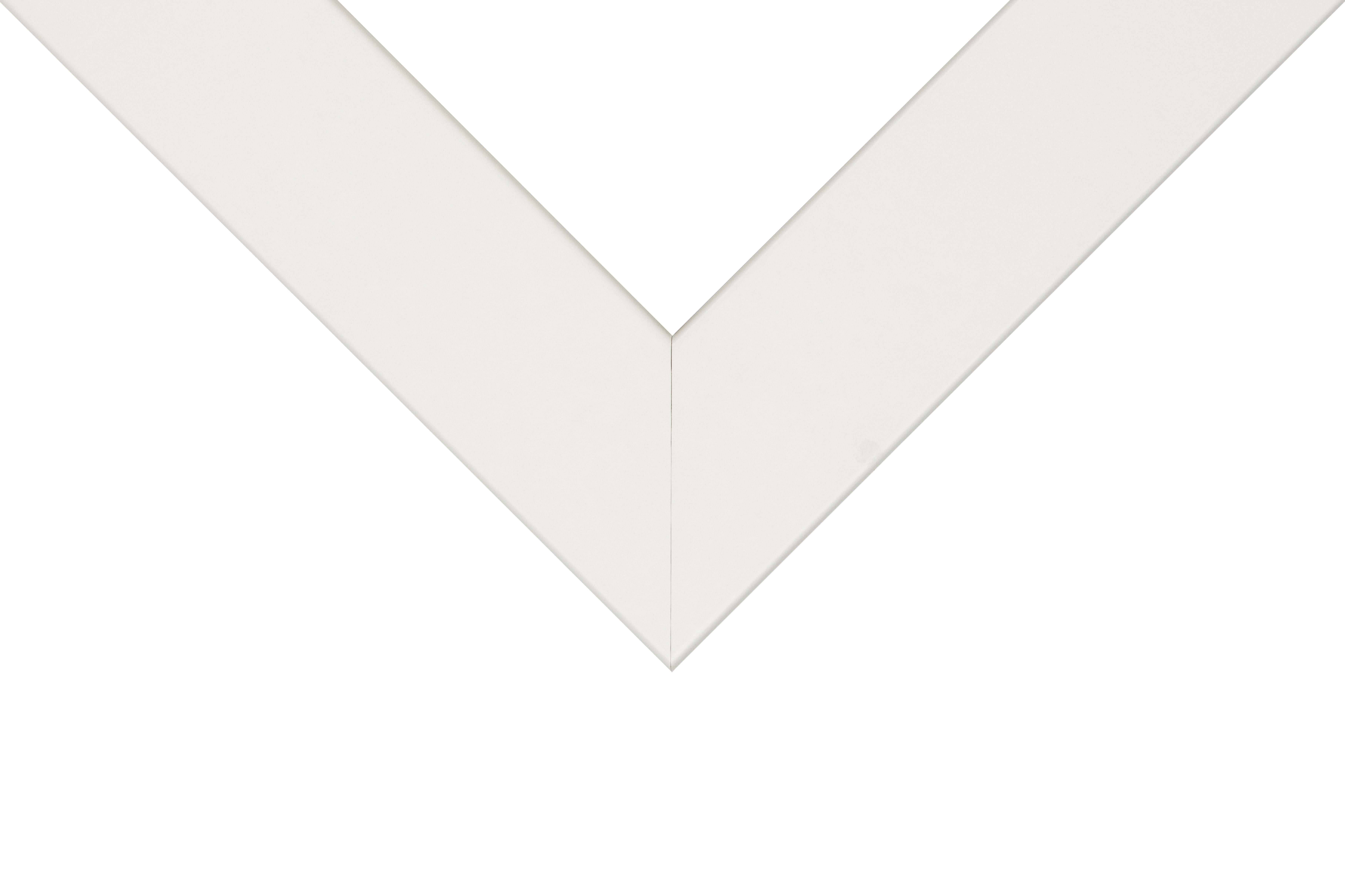 18x24 Picture Frame White Corporate Wide, 74074, 2 Inch MDF, Plexiglass, Wall Display