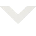thumbnail image 3 of 15x19 Picture Frame – White Corporate Wide Style 74074, 2 Inch MDF Moulding, Includes Plexiglass and Backing –&nbsp;Wall Display Frame for Art, Posters, or Photos – Frame USA, 3 of 3