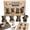 D, variant on 3D Beaded Bear DIY Kit, Handmade Bear Craft Set with BrownBear, PolarBear, Panda & BlackBear, Tiny 3D Beaded Animal DIY Kit for Adults, Beginners & Craft Lovers