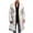 Gray, variant on Men's Long Faux Fur Coat Single Breasted Warm Winter Trench Coat Fluffy Thick Overcoat Black 12(XXL)