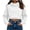 White, variant on Smupbvky Cropped Hoodie for Women Trendy Drop Shoulder Pullover Casual Fall Long Sleeve Tops with Pocket (XL, Red)