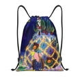 thumbnail image 1 of Pofeuu SpongeBob SquarePants for Water-Resistant 210D Drawstring Bag Compact Foldable Design Gym Yoga Travel Essentials Lightweight Carryall-Medium, 1 of 6