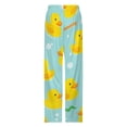 thumbnail image 4 of Bunch of Rubber Ducks Pajama Pants Comfortable Elastic Waist Pajamas Fashion Sleepwear Bottoms Plus Size Homewear, 4 of 6