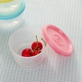 thumbnail image 3 of CUITING 4 Pcs Freezer Safe Containers Microwavable Food Box Plastic with Lids Lunch Small, 3 of 6
