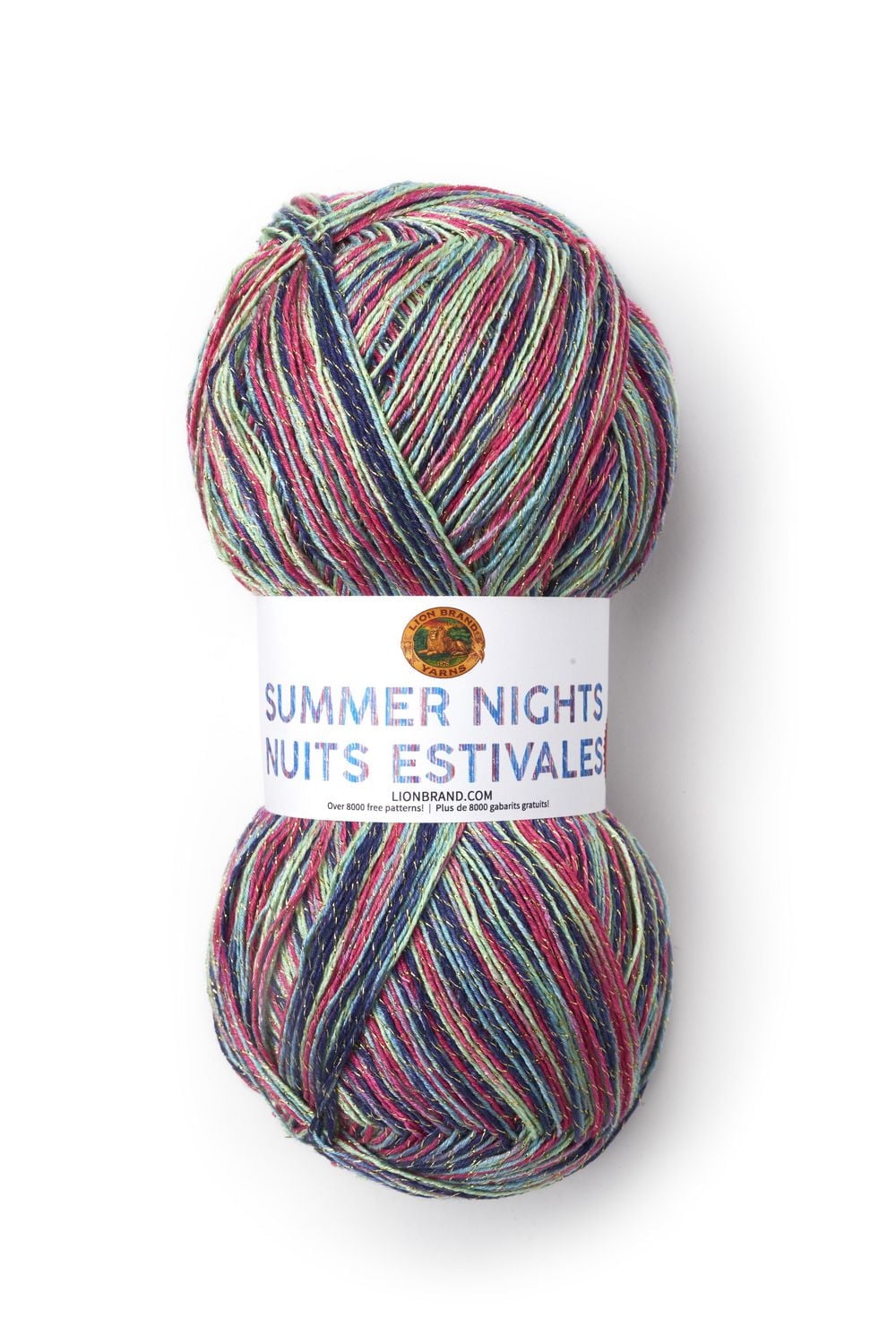 Lion Brand Yarn 512-311 Summer Nights Bonus Bundle Stargazing Metallic Yarn