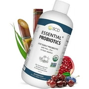 SCD Essential Probiotics, Liquid Probiotic Supplement with 11 Live Strains, 16.3 Fl Oz