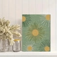 thumbnail image 2 of Sunburst Floral Canvas Print, Wall Art for Living Room, Bedroom, Dining Room, Office, Hallway, Apartment, 2 of 8