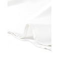 thumbnail image 5 of Blusas de gasa con cuello en V casual de manga corta para mujer con corbata blanco L, 5 of 5