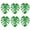 Green, variant on D-GROEE 6Pcs Tropical Leaves Napkin Ring Christmas Napkin Rings Holders Serviette Buckles Dining Table Decoration Holiday Wedding Tropical Party Supplies