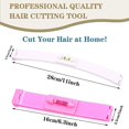 thumbnail image 3 of Herramienta de corte de pelo profesional para el hogar Kit de pelo Diy para flequillo de capas, 3 of 5