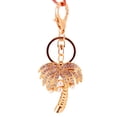 thumbnail image 1 of FELTECHELECTR Llavero creativo de coco con forma de árbol de coco y perlas de cristal, llavero grande para coche, adorno para bolso de mujer, joyería con abalorio, regalo, 1 of 6