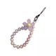 thumbnail image 1 of Cordón para teléfono con dije,Cordón para teléfono móvil con flores y cuentas,Bonita correa de muñeca universal con cuentas para teléfono,Cadena para teléfono con cordón de cuentas y, 1 of 7