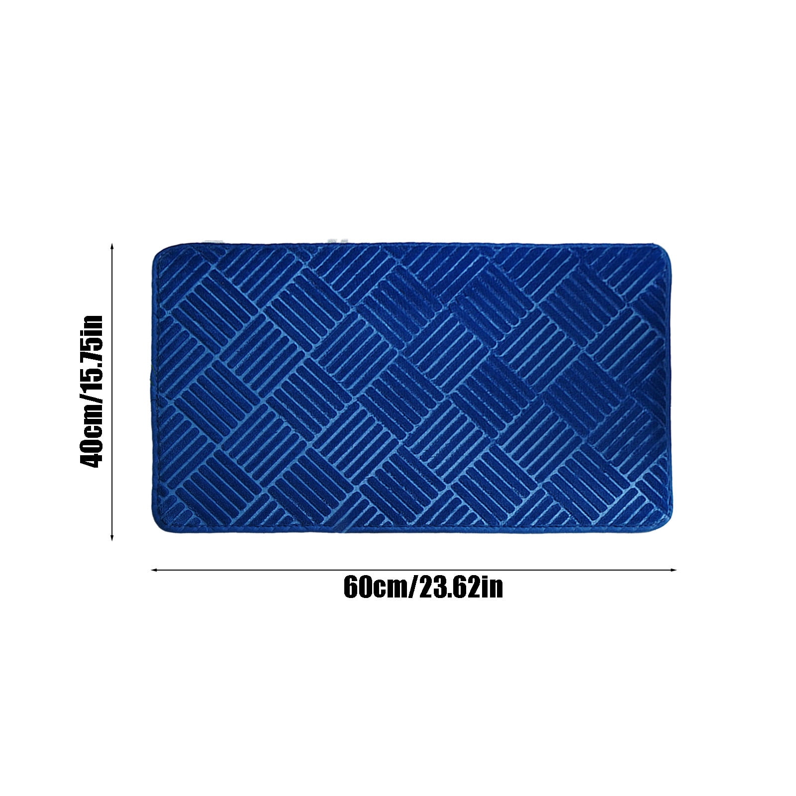 VQPeo Front Door Mat, Dirt Trapper Welcome Mat for Outdoor Indoor, Waterproof Doormat, Durable Machine Washable Entry Rug for Back Door Outside Patio Porch