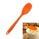 thumbnail image 4 of EeaseMX Cuchara sopera de silicona con mango largo y antiadherente para niños (naranja), 4 of 7
