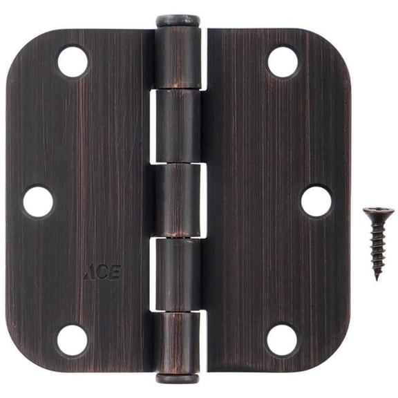 Hampton 5021247 3.5 in. Oil Rubbed Bronze Residential Door Hinge - Pack of 12