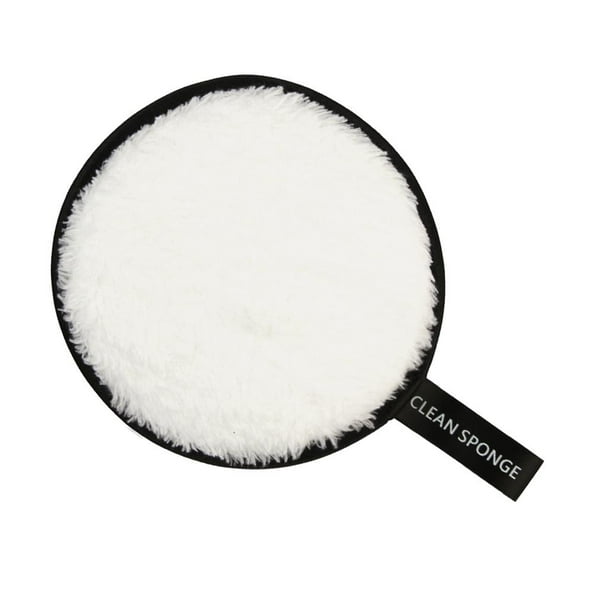 Cosméticos Suciedad Quitar Pad Suciedad Removedor Toalla Maquillaje Remover Herramienta Blanco Yuyangstore Almohadillas removedor de maquillaje reutilizables