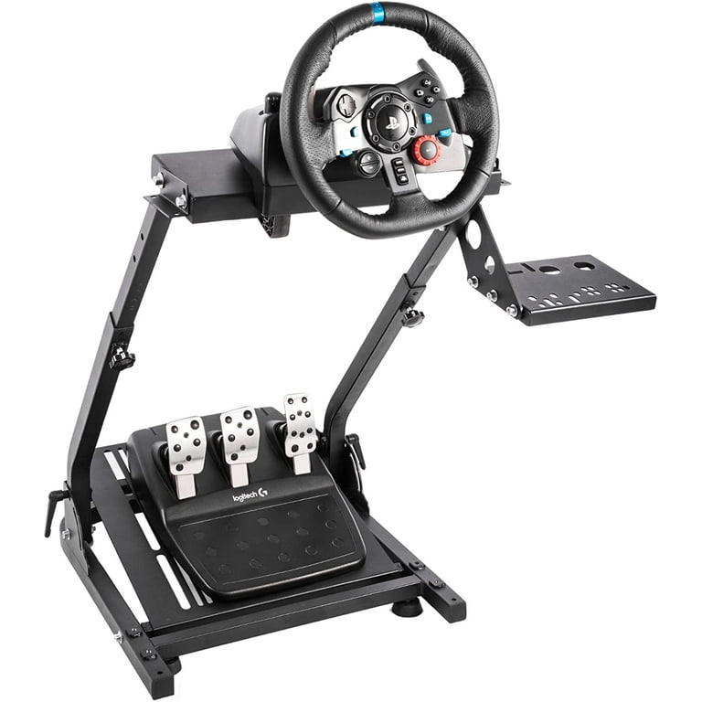 Minneer Racing Wheel Stand Height Adjustable with Shifter Upgrade