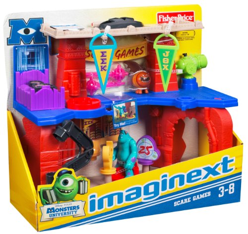 imaginext monsters inc scare floor