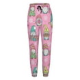 thumbnail image 5 of Women's Sweatpants, Pink Holiday Joy Baggy Sweatpants Joggers for Women, Fall Outfits for Women 2024 Lounge Yoga Athletic Workout Pants with Pockets, 5 of 7