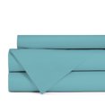 thumbnail image 2 of Malibu Home Collection 100 % Cotton Solid Marine Blue Sheet Set King, 2 of 5