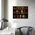 thumbnail image 3 of Nawypu Farmhouse Bathroom Decor Wall Art Rustic Cotton Flower Bathroom Pictures Canvas Print Country Bathroom Relax Soak Unwind Sign Artwork Aesthetic Home Decor for Bathroom Framed, 3 of 4