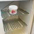 thumbnail image 4 of 10 contenedores para refrigerador, organizador de verduras, contenedor de almacenamiento con tapa, cajones para refrigerador, redondos, color blanco, PP, 4 of 6