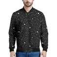 thumbnail image 4 of Chaqueta con estampado de estrella de cinco puntas para hombre y mujer, colorida chaqueta de manga larga con estampado 3D, chaquetas informales con cremallera para primavera y otoño, 4 of 4