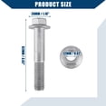 thumbnail image 7 of No.6502818/6502698 Front Rear Shock Absorber Mount Bolt and Nut for Dodge for Ram 1500 2003-2019 1 Set, 7 of 7