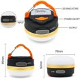 thumbnail image 5 of 1800mAh USB Rechargeable Portable Flashlight Camping equipment Lights LED Lantern Table lamp Outdoor Hiking Night Hanging, 5 of 5
