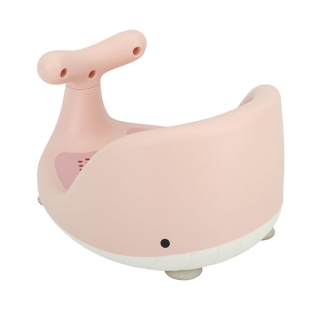 Asiento de baño para bebé con ventosa, asiento de baño para bebé antideslizante, asiento de baño para bebé a prueba de piel, diseñado para brindar precisión
