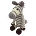 thumbnail image 2 of Muñeca de Cebra Soledad para Principiantes de Tejer DIY Juguete de Peluche, 2 of 7