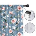 thumbnail image 4 of Blackout Kids Curtains,Pioneer Flower Floral Print Pattern Childrens Insulated Curtains Set Of 2,Bedroom Essentials,Toddler Room Decor 42"x63", 4 of 5