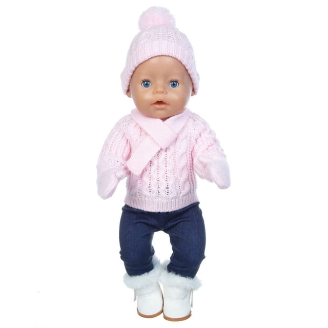 Doll Christmas Costume Christmas Decorations Doll Costume Doll DIY Clothing Xmas Doll Clothes Christmas Doll Outfit