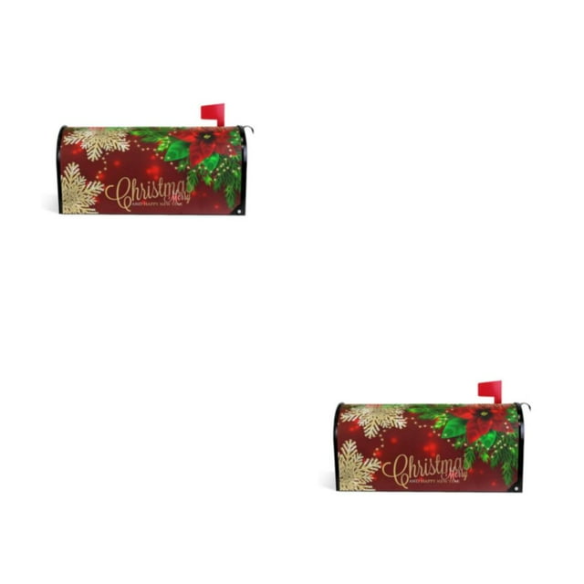 Wweixi Durable Oxford Box Cover For Letter Box 2118in Size Gifts Cloth Harvest Mailbox Cover Post Box YTYH2309081 2Set