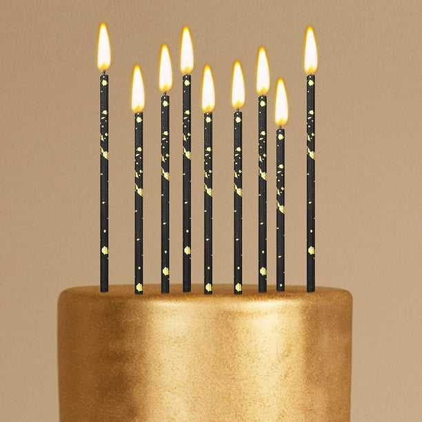 Bougie d'or numéro 1, bougies de premier anniversaire d'or, bougie de  gâteau d'anniversaire, bougies d'âge, décorations de fête d'anniversaire  d'or -  Canada