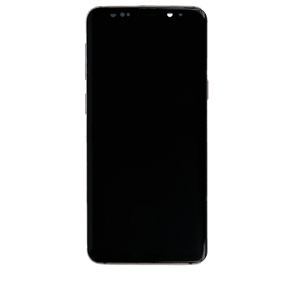 Replacement OLED Assembly With Frame Compatible For Samsung Galaxy S9 Plus (Aftermarket Plus) (Sunrise Gold)